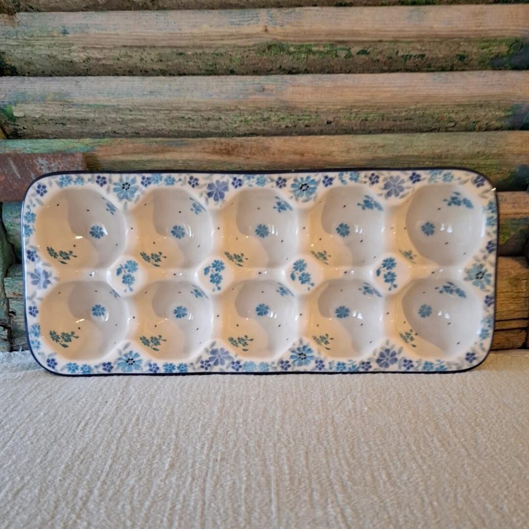 CA C29-2821x Bunzlau Eggtray Eierdoos voor 10 eieren by Teresa Liana - Afbeelding 3