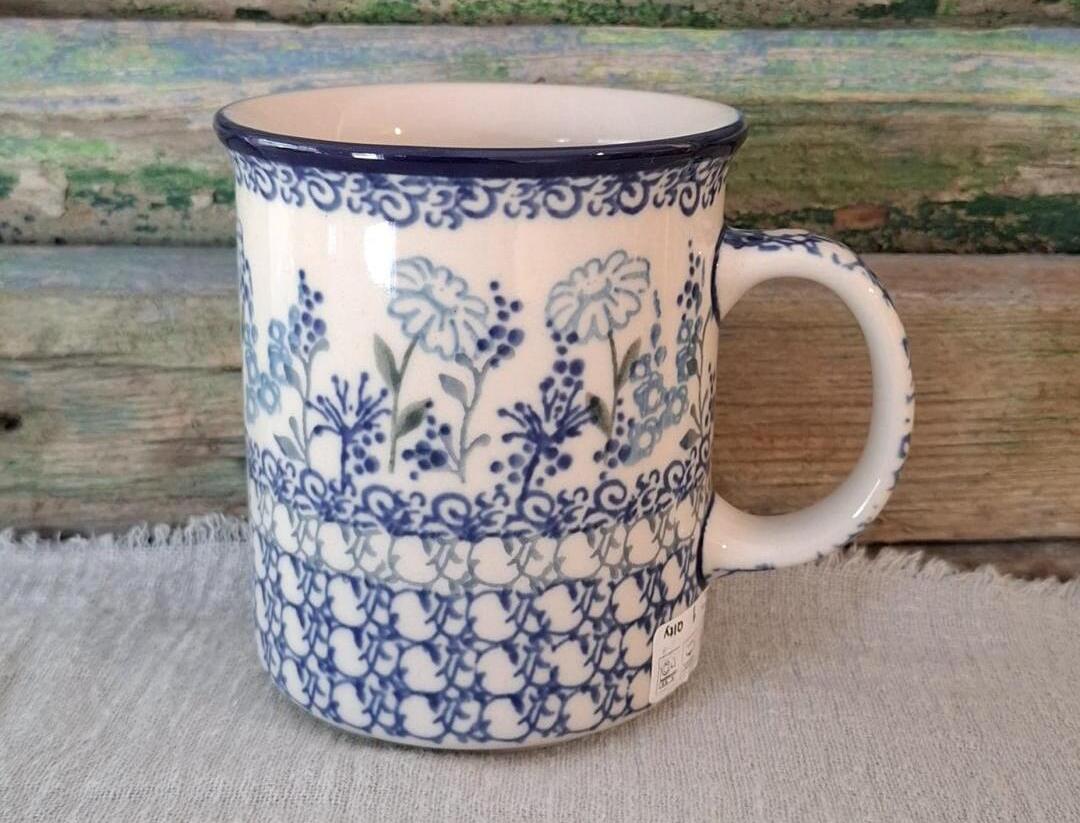 CA 236-2897x Bunzlau Rechte mok met groot oor 300ml FloralBreeze by Maria Starzyk - Afbeelding 2