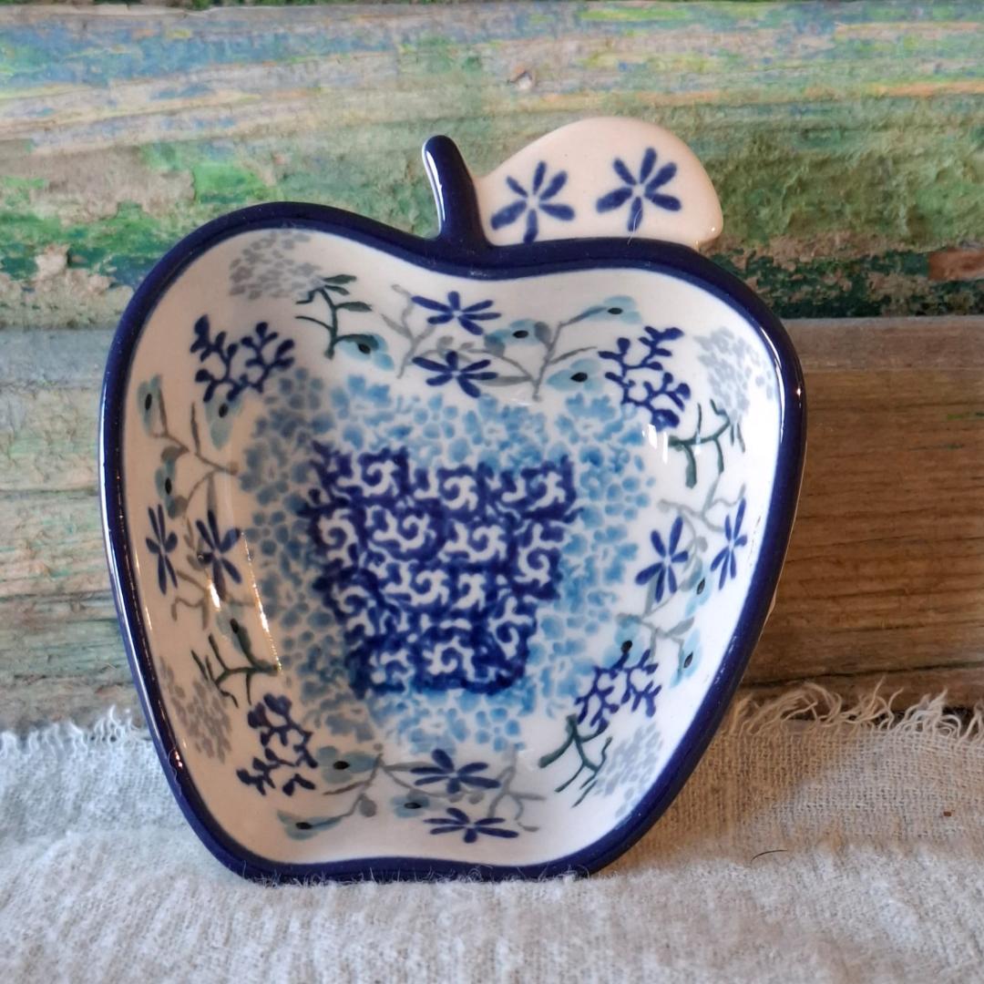 CA B50-2922x Bunzlau Appelvormig schaaltje Festive by Teresa Liana - Afbeelding 2