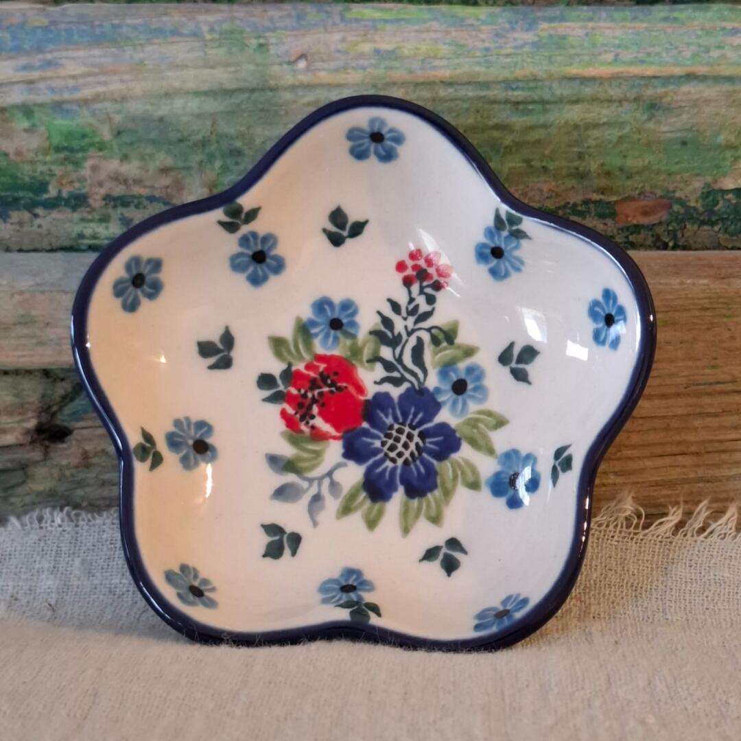 CA G80-3430x Bunzlau Bloemvormig theetipje FlowerBall by Teresa Liana - Afbeelding 2