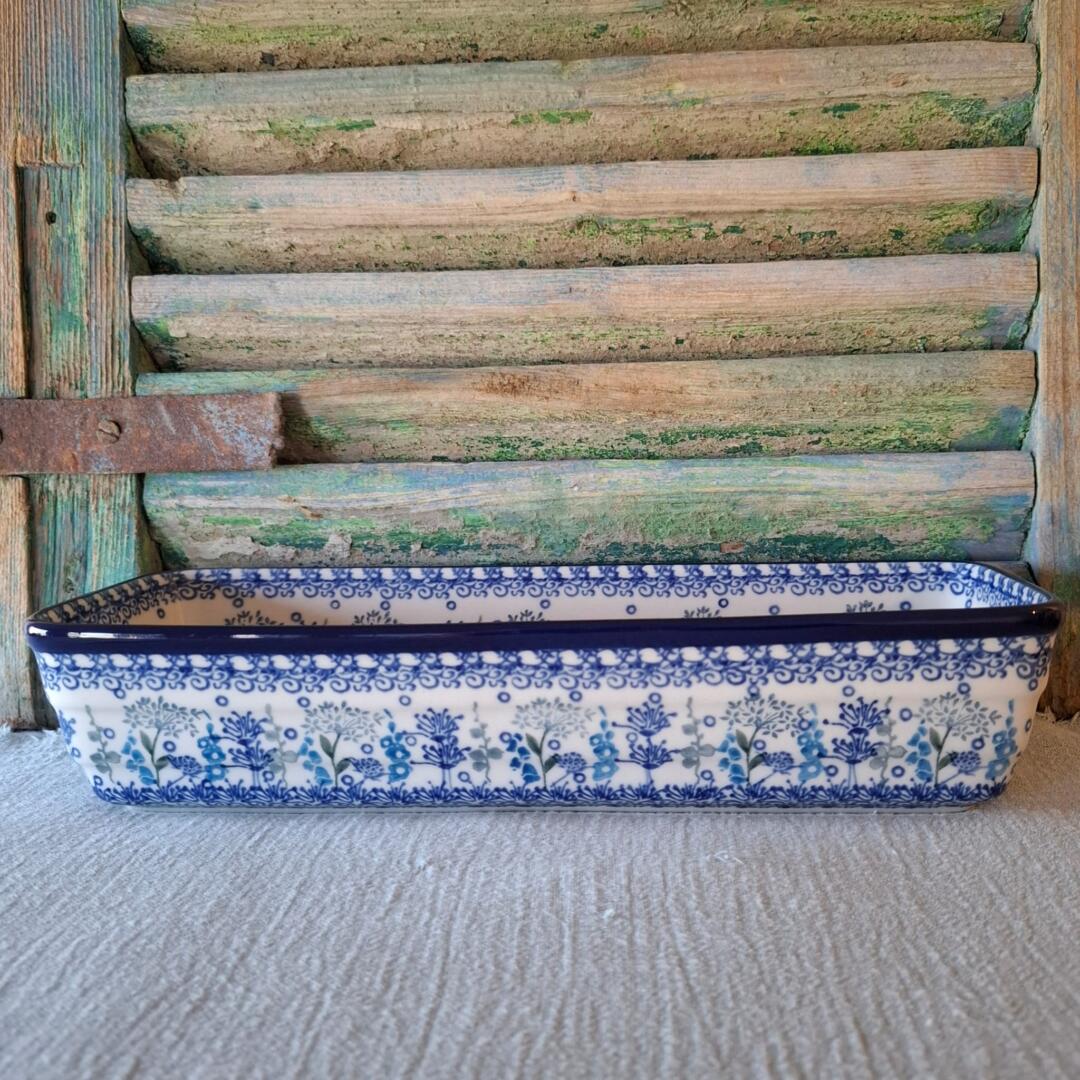 CA 784-2896x Bunzlau Bakvorm 31cm x11.5cm x 6.5cm FloralParty by Maria Starzyk - Afbeelding 2