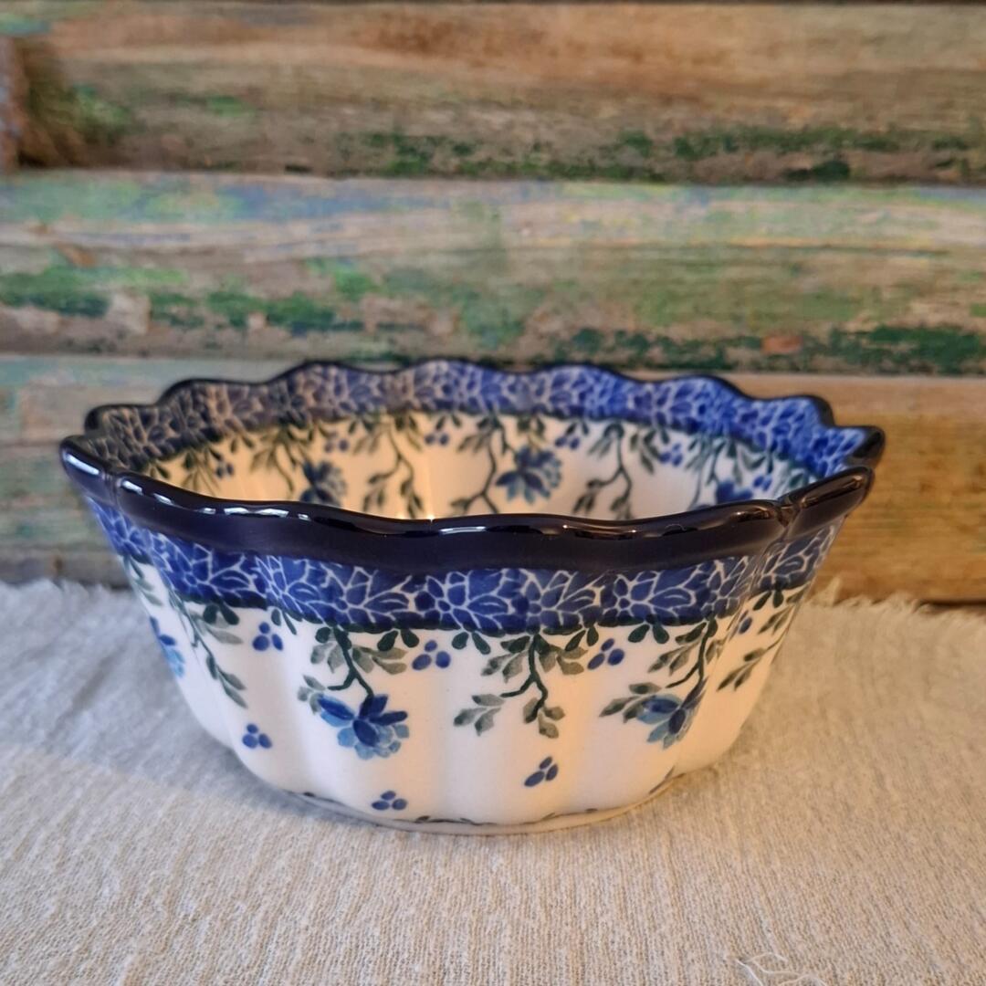 CA 915-2415x Bunzlau Gewelfde schaal 15cm van Teresa Liana - Afbeelding 2