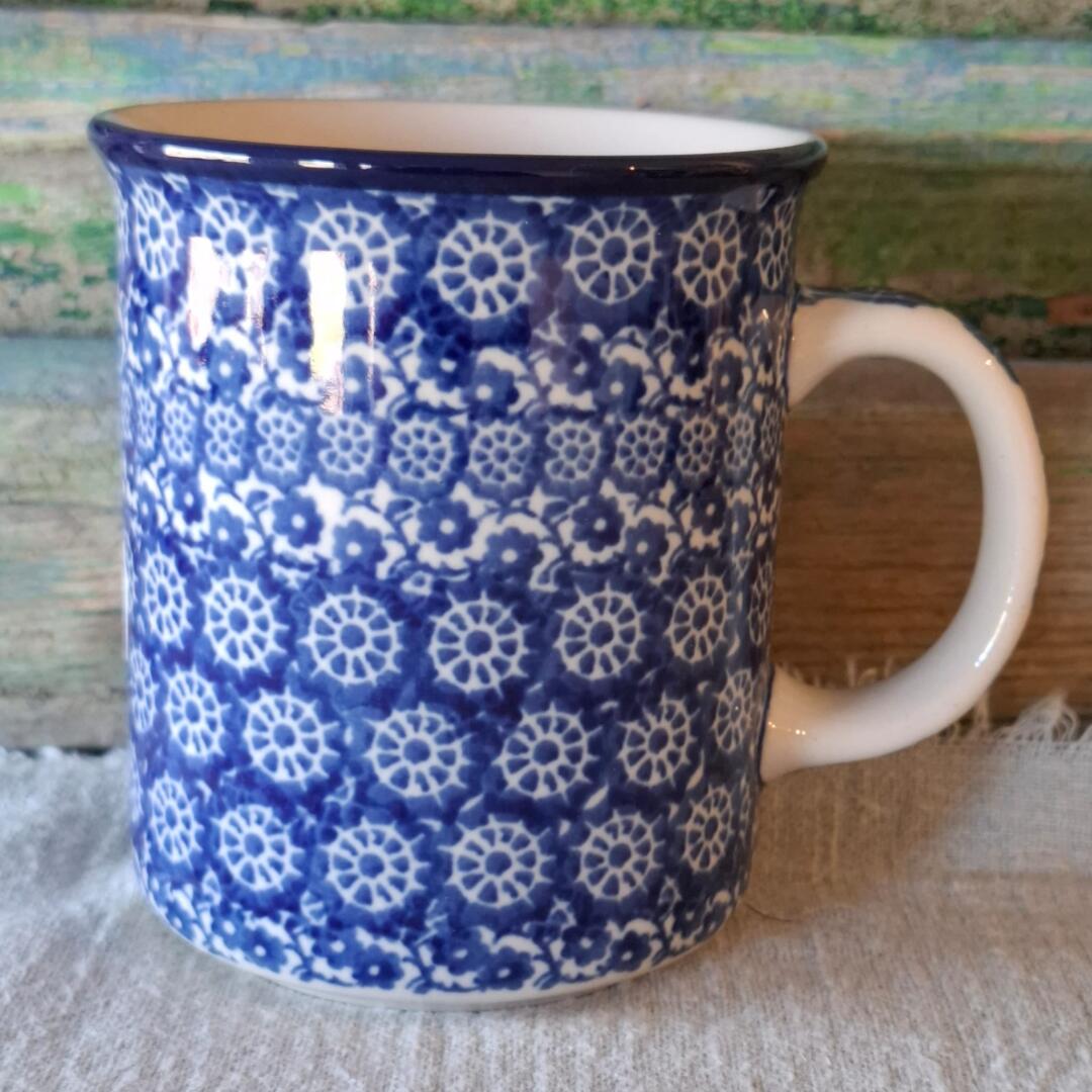 CA 236-2615x Bunzlau Rechte mok met groot oor 300ml NewLace by Maria Starzyk - Afbeelding 2