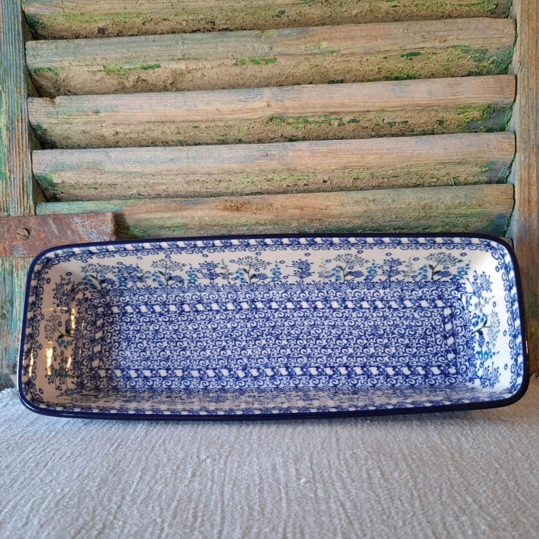 CA 784-2896x Bunzlau Bakvorm 31cm x11.5cm x 6.5cm FloralParty by Maria Starzyk - Afbeelding 3