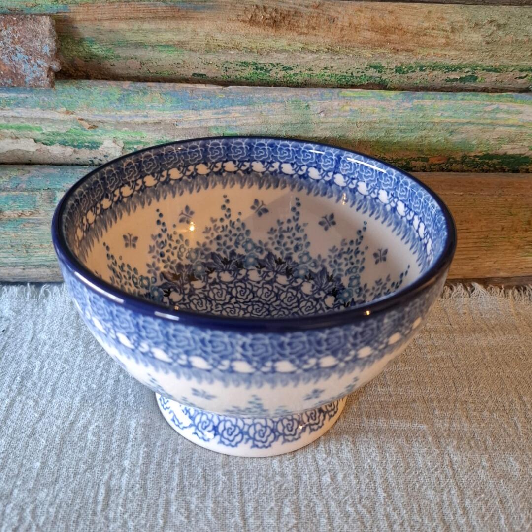 CA 206-3277x Bunzlau Kom op voet 14.5cm RoseMallow - Afbeelding 3