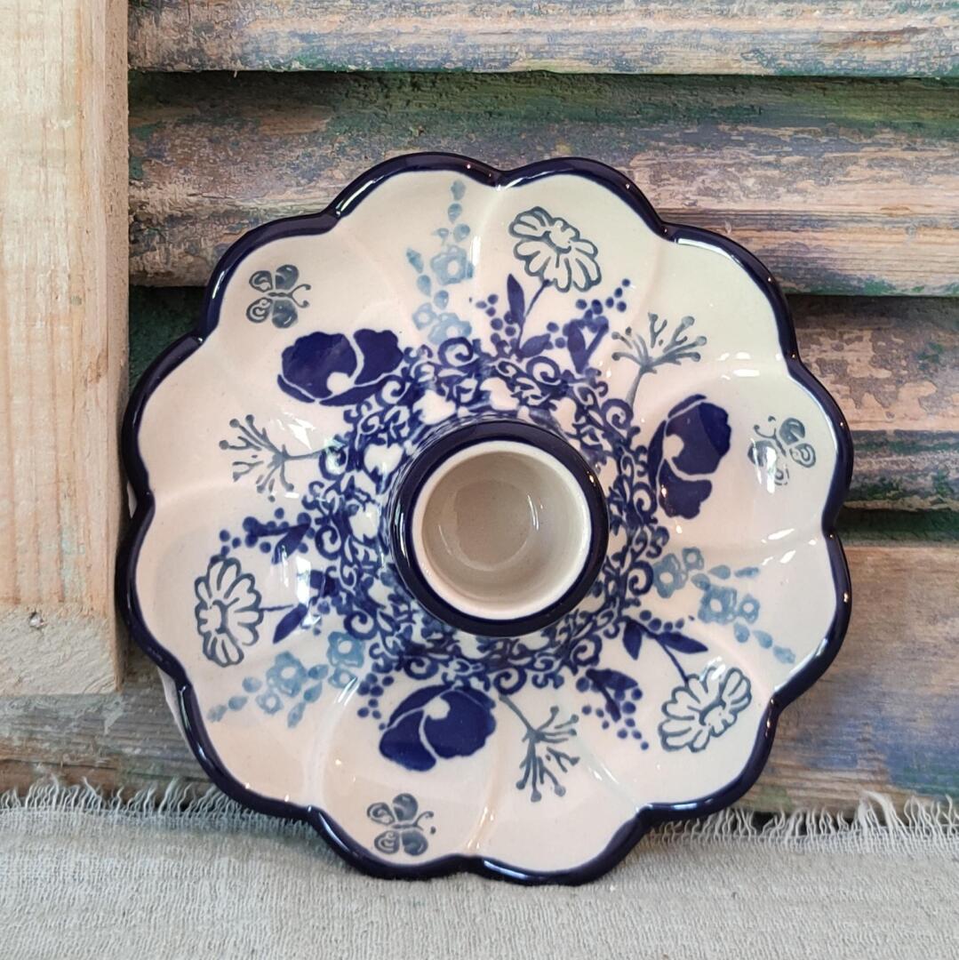 CA A94-2899x Bunzlau Tapas Dish/Kandelaar - Afbeelding 3