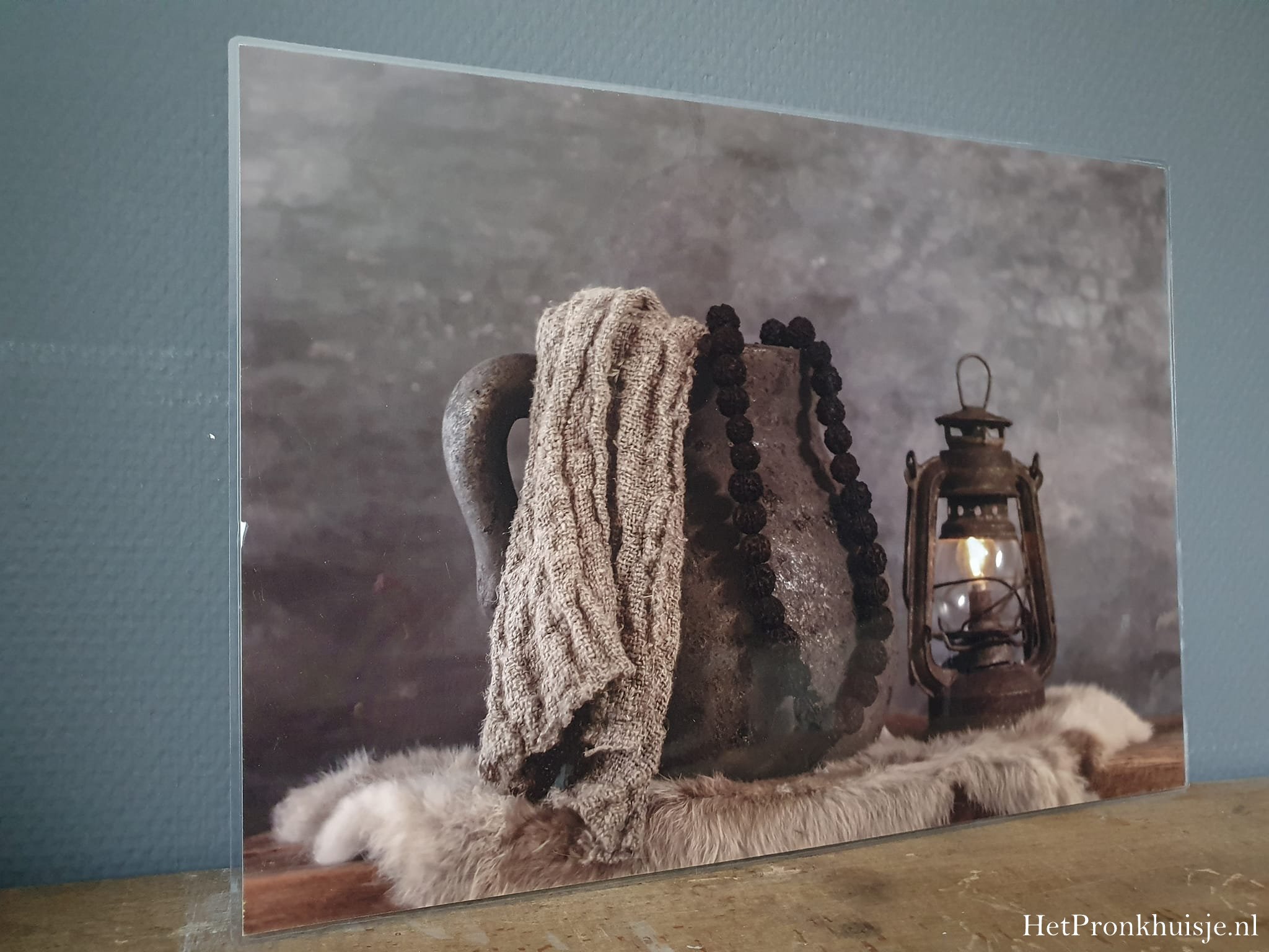 Placemat. Kruik met shabby doek - Afbeelding 2