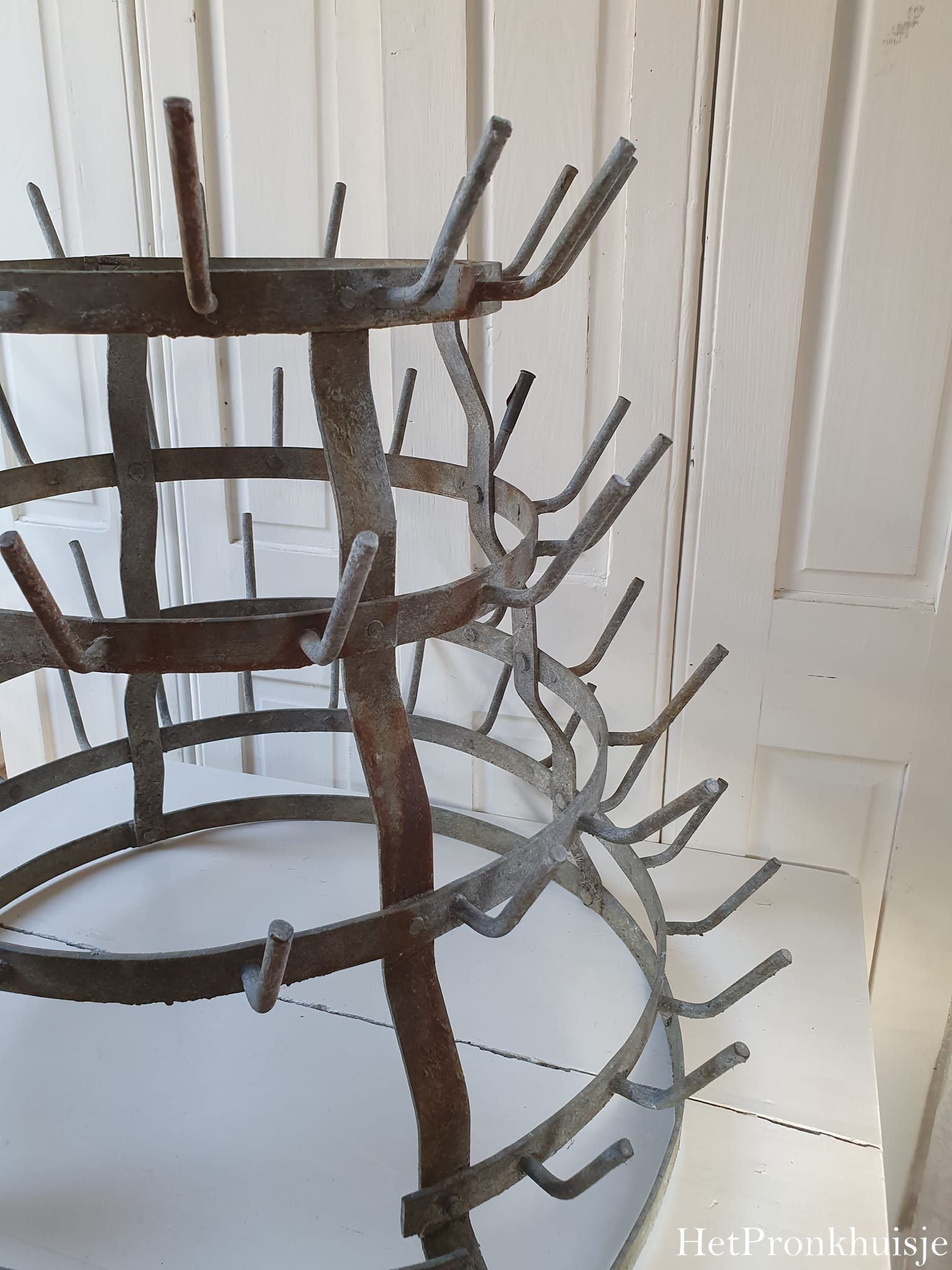 Zinken flessenrek. Middel - Afbeelding 4