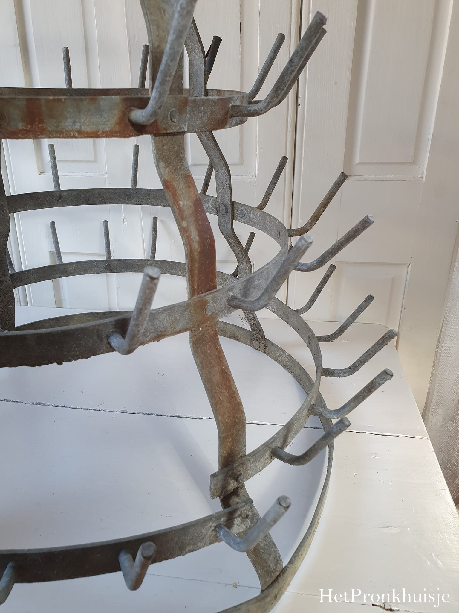 Zinken flessenrek. Middel - Afbeelding 5