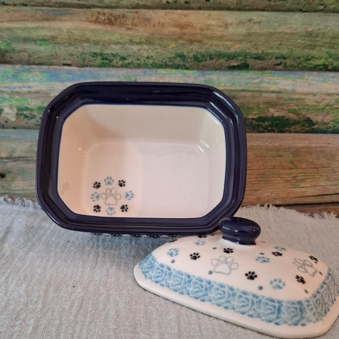 CA 385-2152x Bunzlau Puzderko Sieradendoosje Patébakje Teckel - Afbeelding 3