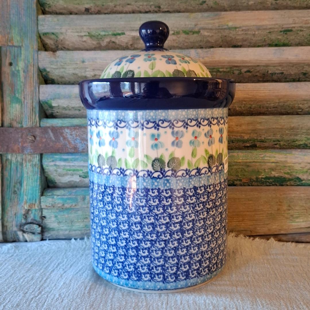 CA 493-2668x Bunzlau Voorraadpot 1,5L StolenFlowers by Teresa Liana - Afbeelding 2