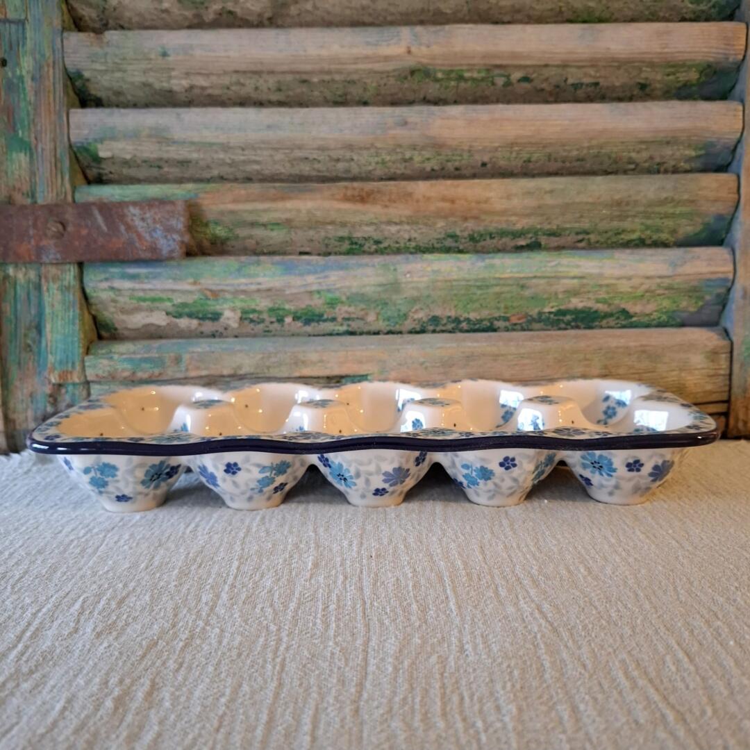 CA C29-2821x Bunzlau Eggtray Eierdoos voor 10 eieren by Teresa Liana - Afbeelding 2