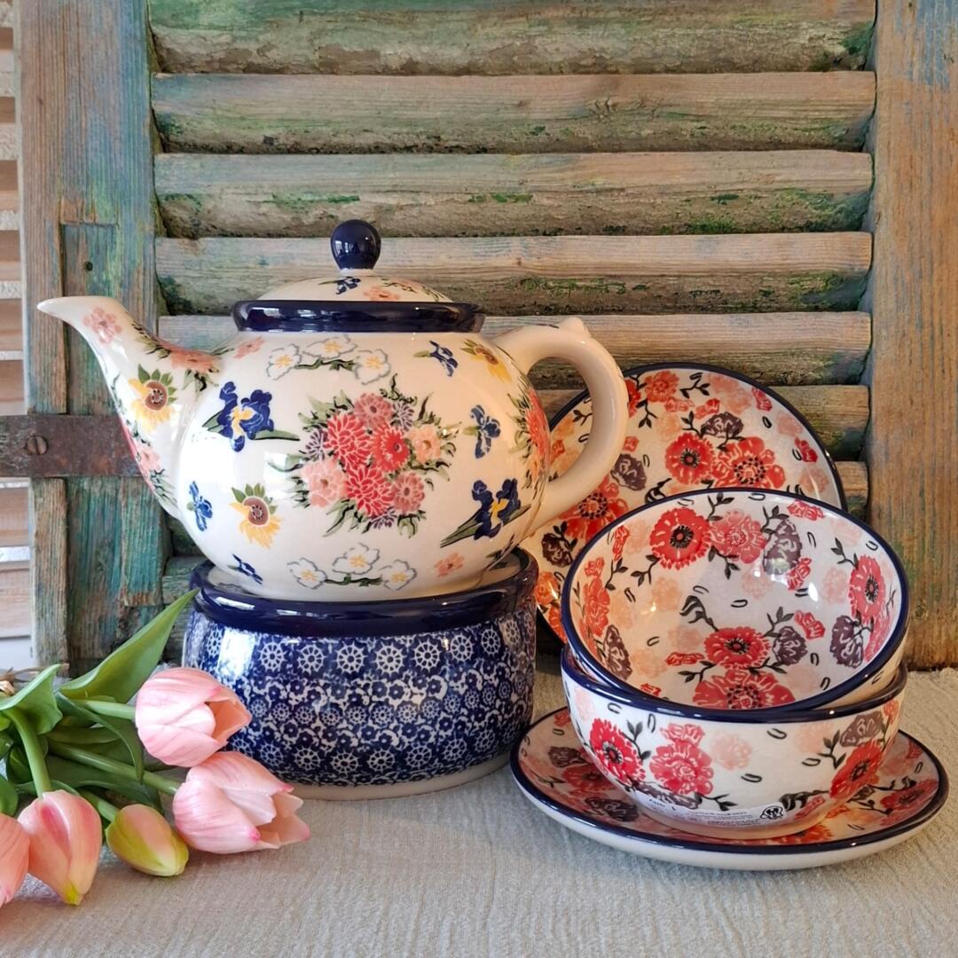 CA B92-U5081 Bunzlau Rijstkom 330ml Ø12cm Romantic Limited Edition by Karolina Sliwinska - Afbeelding 3