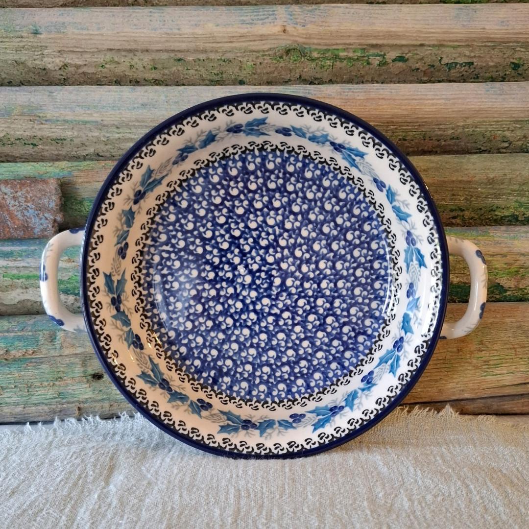 CA C40-2984x Ronde ovenschaal 17cm met open grepen BlueHolly by Teresa Liana - Afbeelding 3