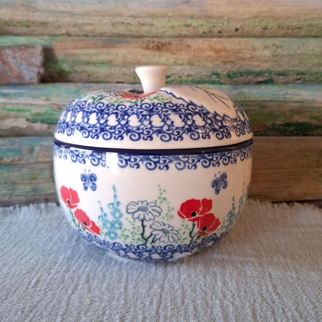 CA A34-2901X Bunzlau Appelpot Grote Maat PoppyGarden - Afbeelding 2