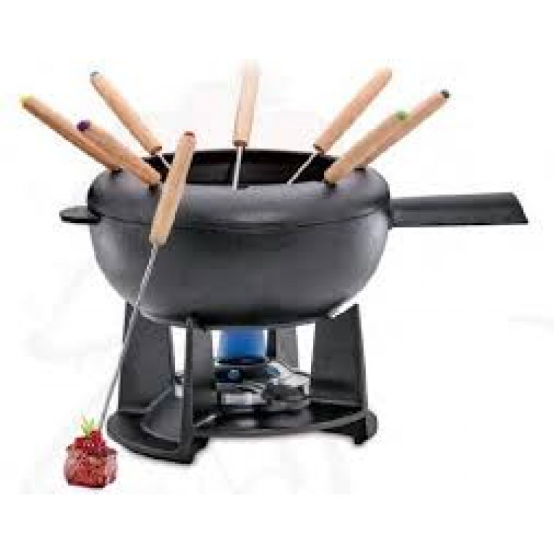 Spring fonduestel Saas Fee inclusief rechaud en 8 fonduevorkjes - Afbeelding 3