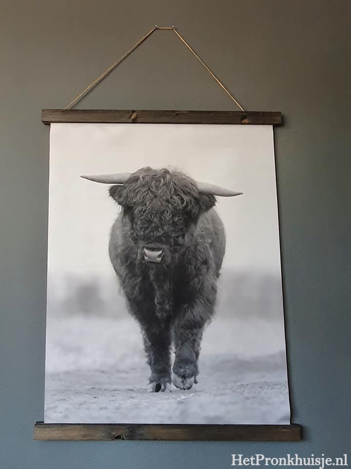 Wanddoek. Hooglander - Afbeelding 2